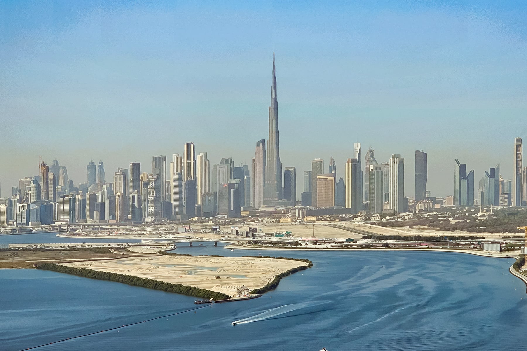Dubai Creek Harbour Skyline
